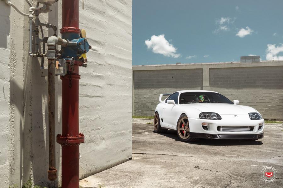  Toyota Supra on Vossen Wheels (LC-101) 2017 года  (фото 3 из 12)